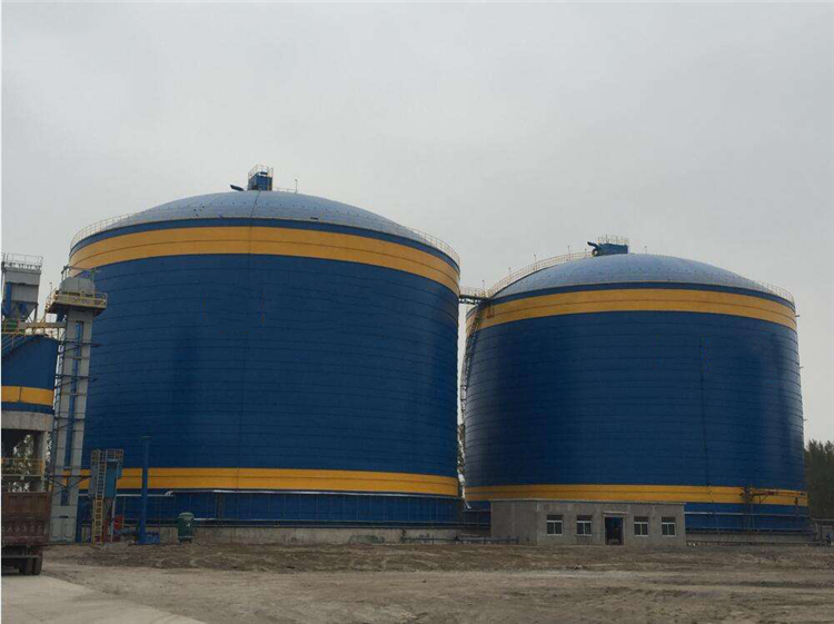内蒙古50000吨钢板仓,直径十米钢板仓